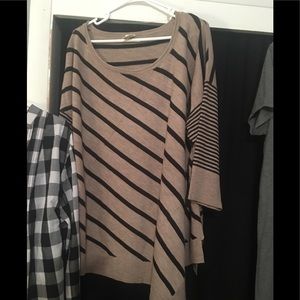 assymetrical shirt 3x